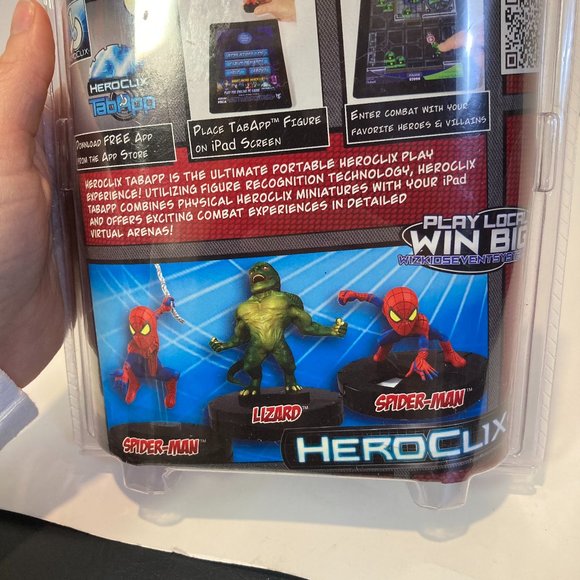 The Amazing SPIDER-MAN Heroclix Marvel Comics HEROCLIX 3 PACK TABAPP TOY - Picture 2 of 16